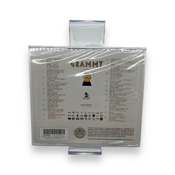 2007 Grammy Nominees Music CD Featuring Various Artists New Factory Sealed - Picture 2 of 3